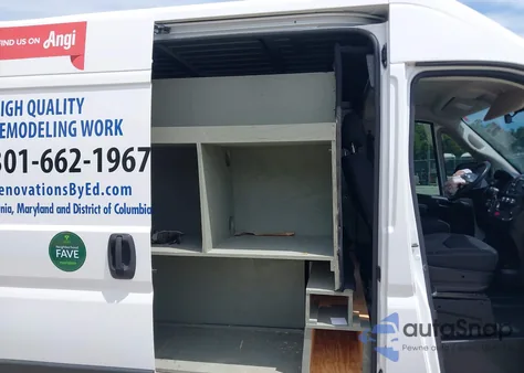 2020 Ram Promaster 1500 High Roof 136 Wb from USA, damaged, VIN 3C6TRVBG0LE127103